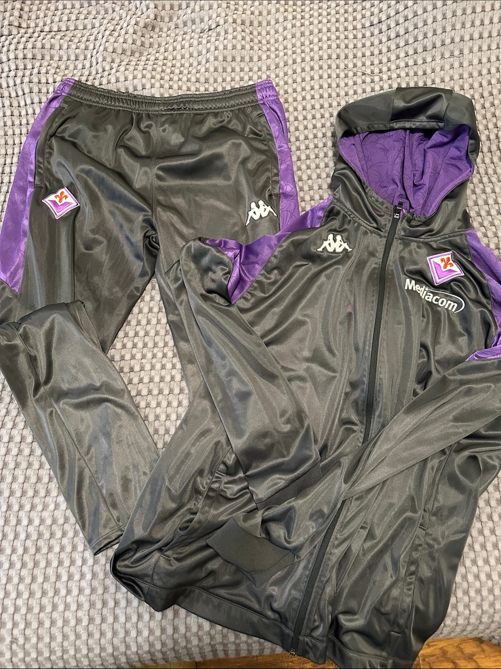 ACF Fiorentina Kappa Jacket and Pants Set